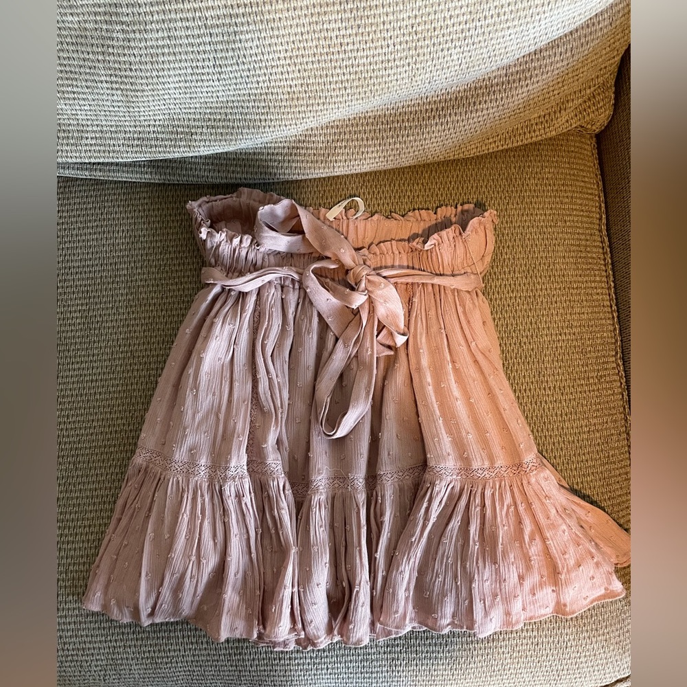 Pink skirt
